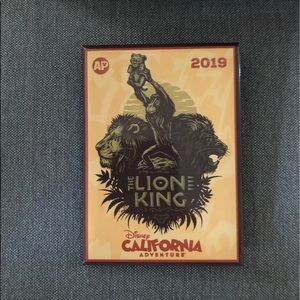 The Lion King California Adventure Pin